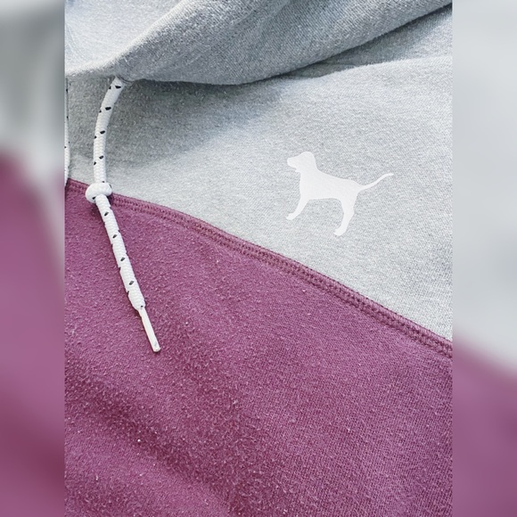 VS PINK Cowl Neck Hoodie - Picture 3 of 9